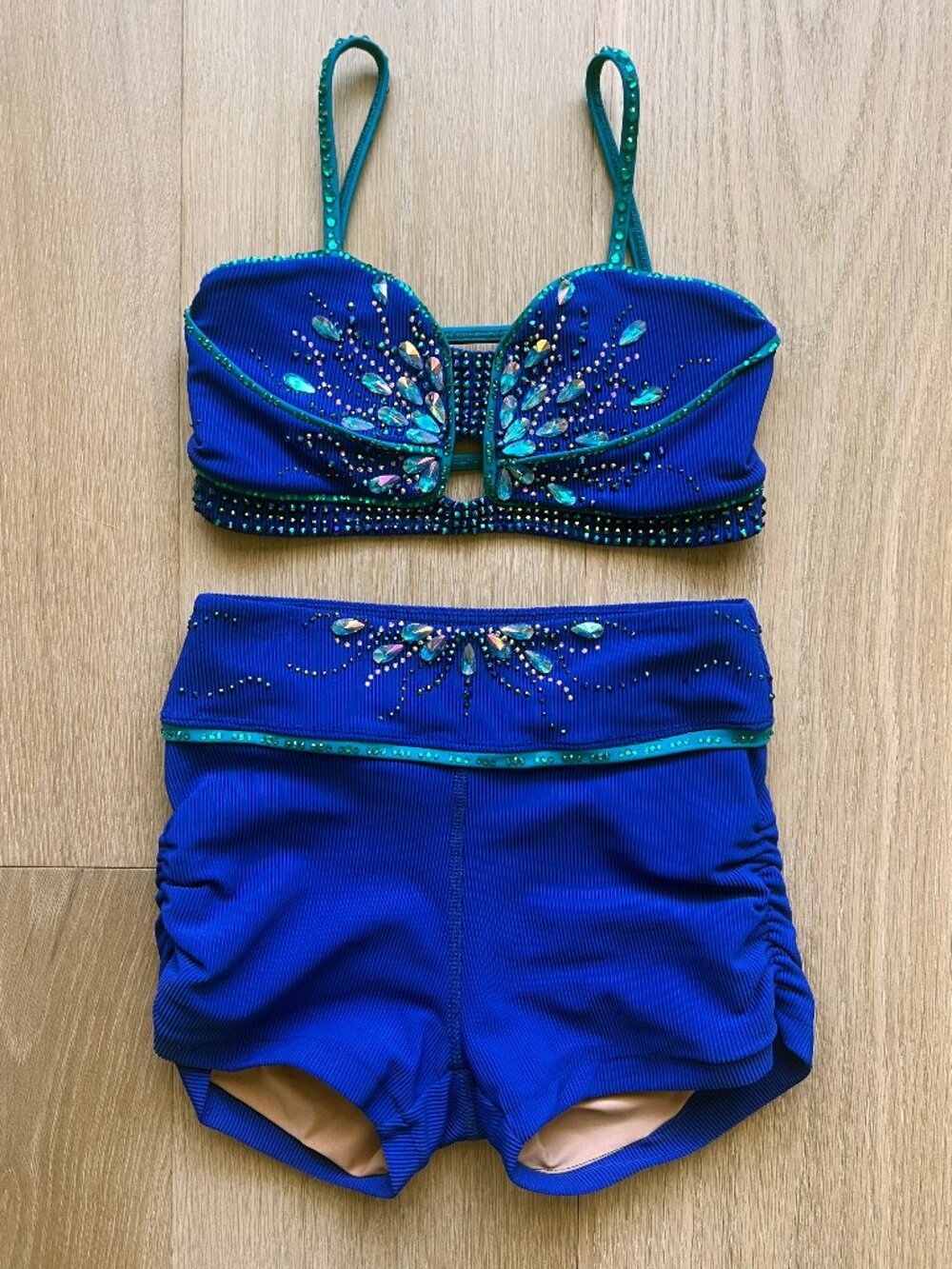 Tiger Friday Custom Dance Costume - Adult S Top, Adult M Bottom